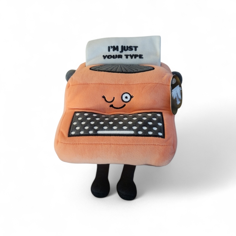 Punchkins "I'm Just Your Type" Typewriter Plush Toy